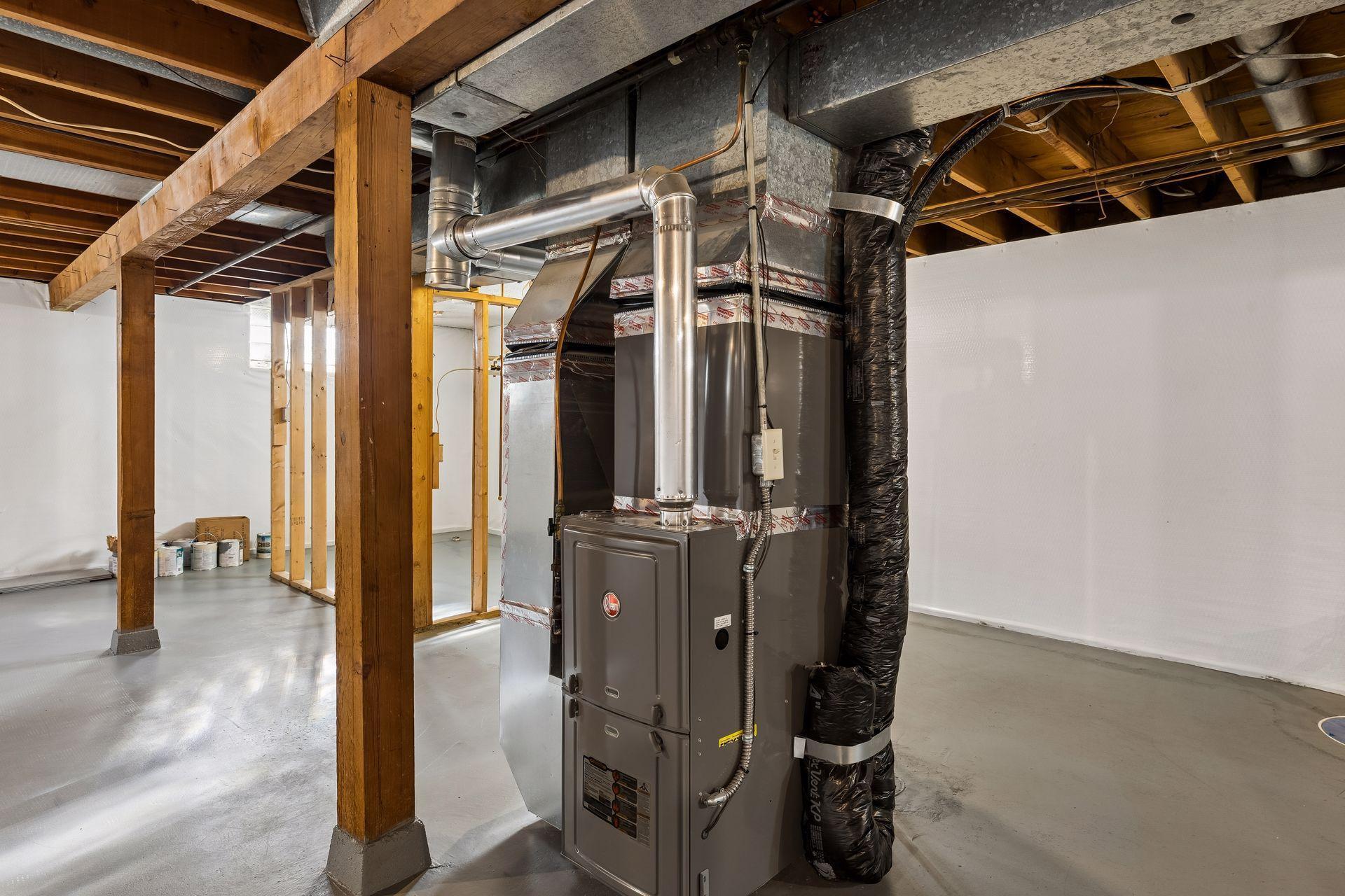 Furnace was replaced in 2016, AC was replaced in 2020, water heater in 2018, and water softener in 2018.