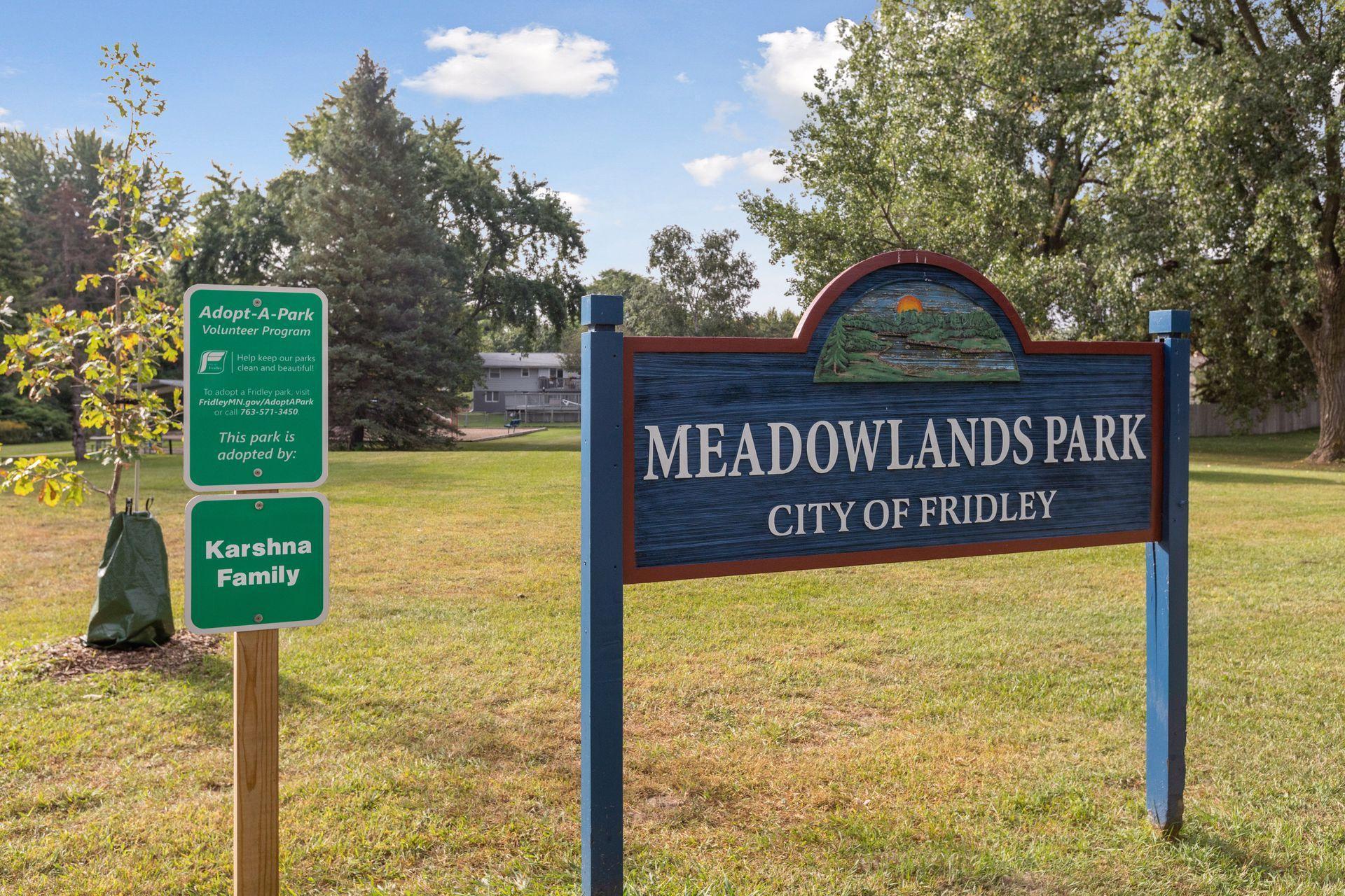 There are also many parks nearby.