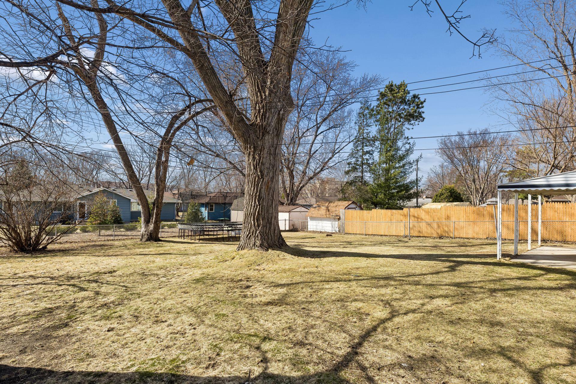 Play, entertain, and garden back here!