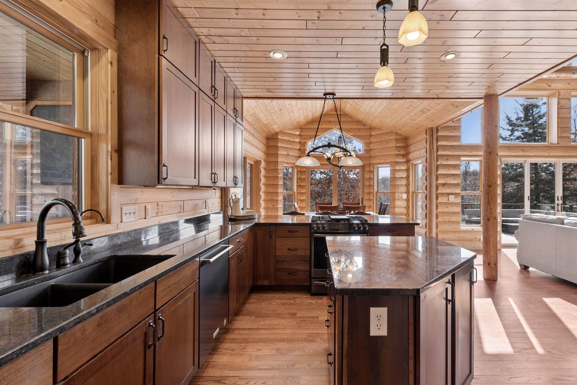 Seamless flow from kitchen to dining and living areas, ideal for entertaining