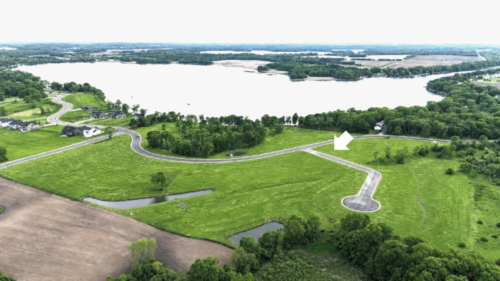LOT 4 has easy access to the neighborhood trail.