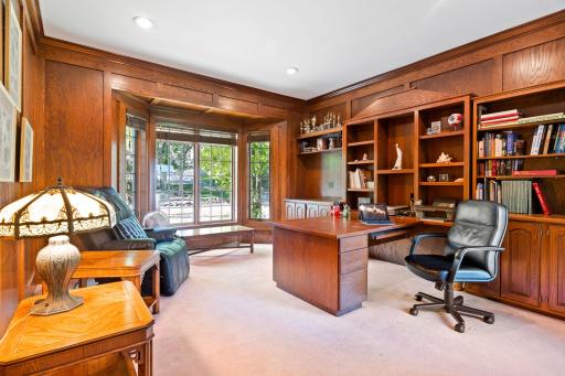 Main floor office is ideal for working from home