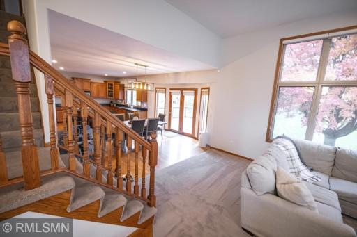 Foyer to open floor plan