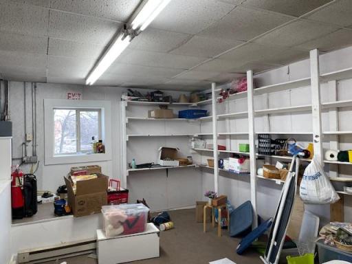 Back storage which could be converted to more usable space - make the window bigger to see the beautiful River view.