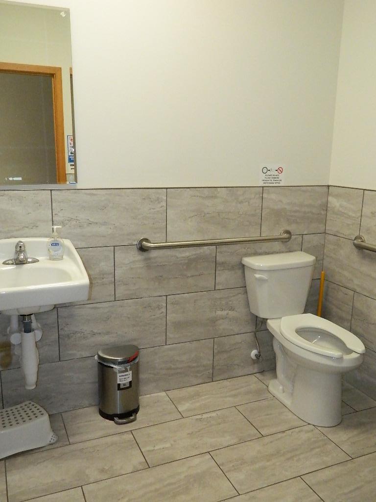 2 ADA bathrooms