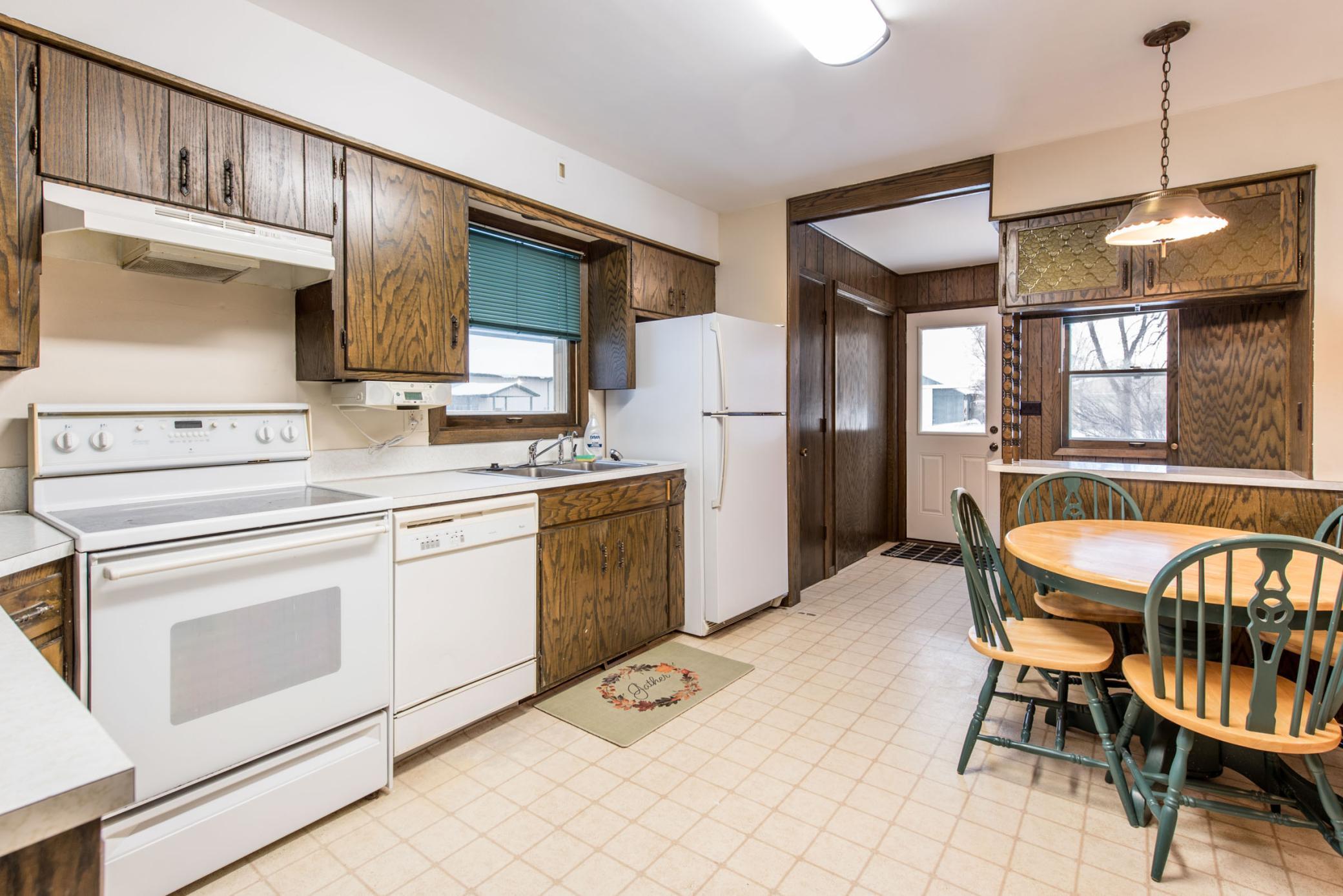 Kitchen with appliances.