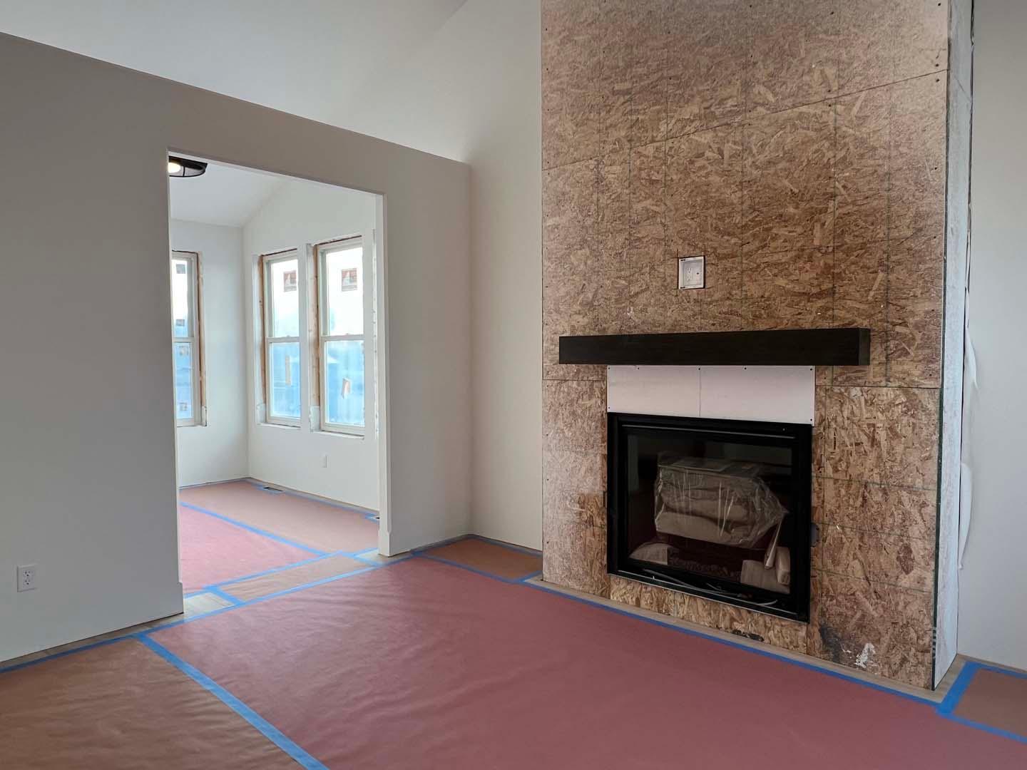 Main living w/view of 4 season room