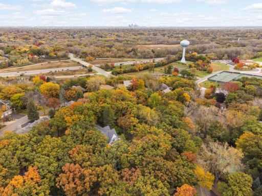 Walk to Creek Valley School, Playground, Tennis Courts, and Ice Rink