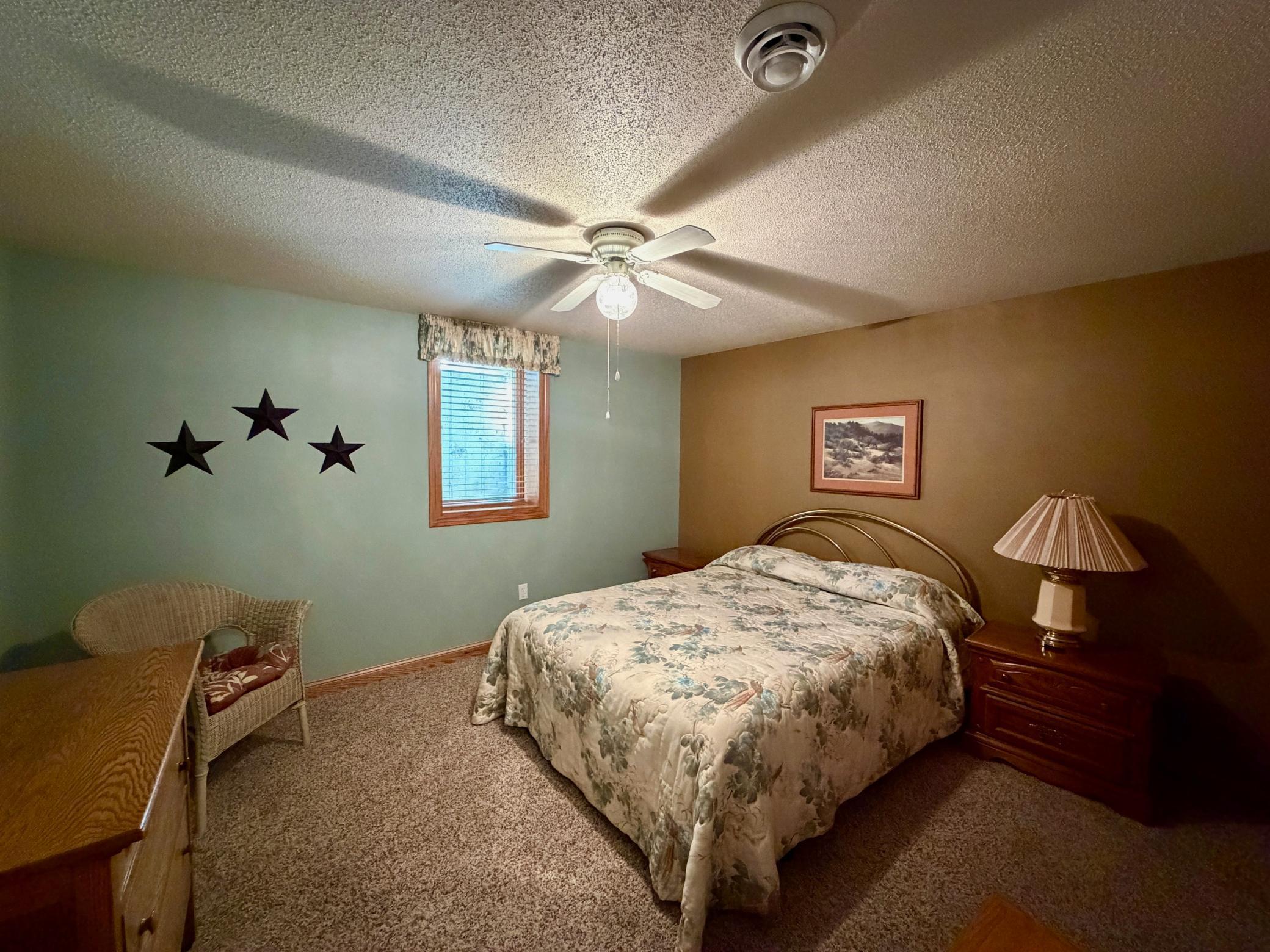 Basement bedroom