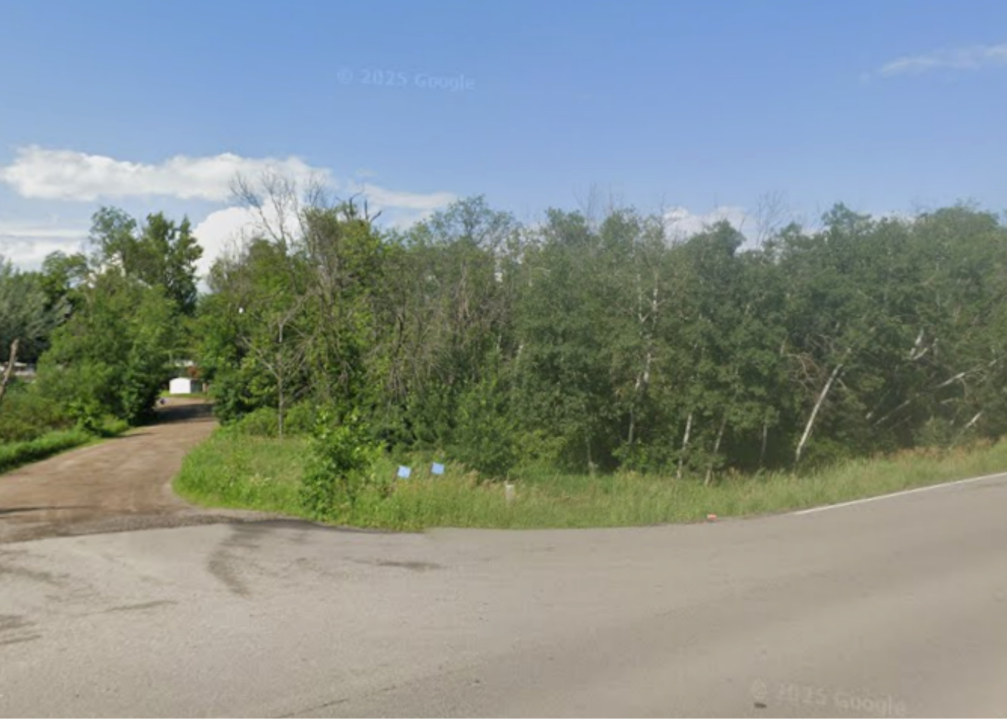 Highway frontage on Highway 55