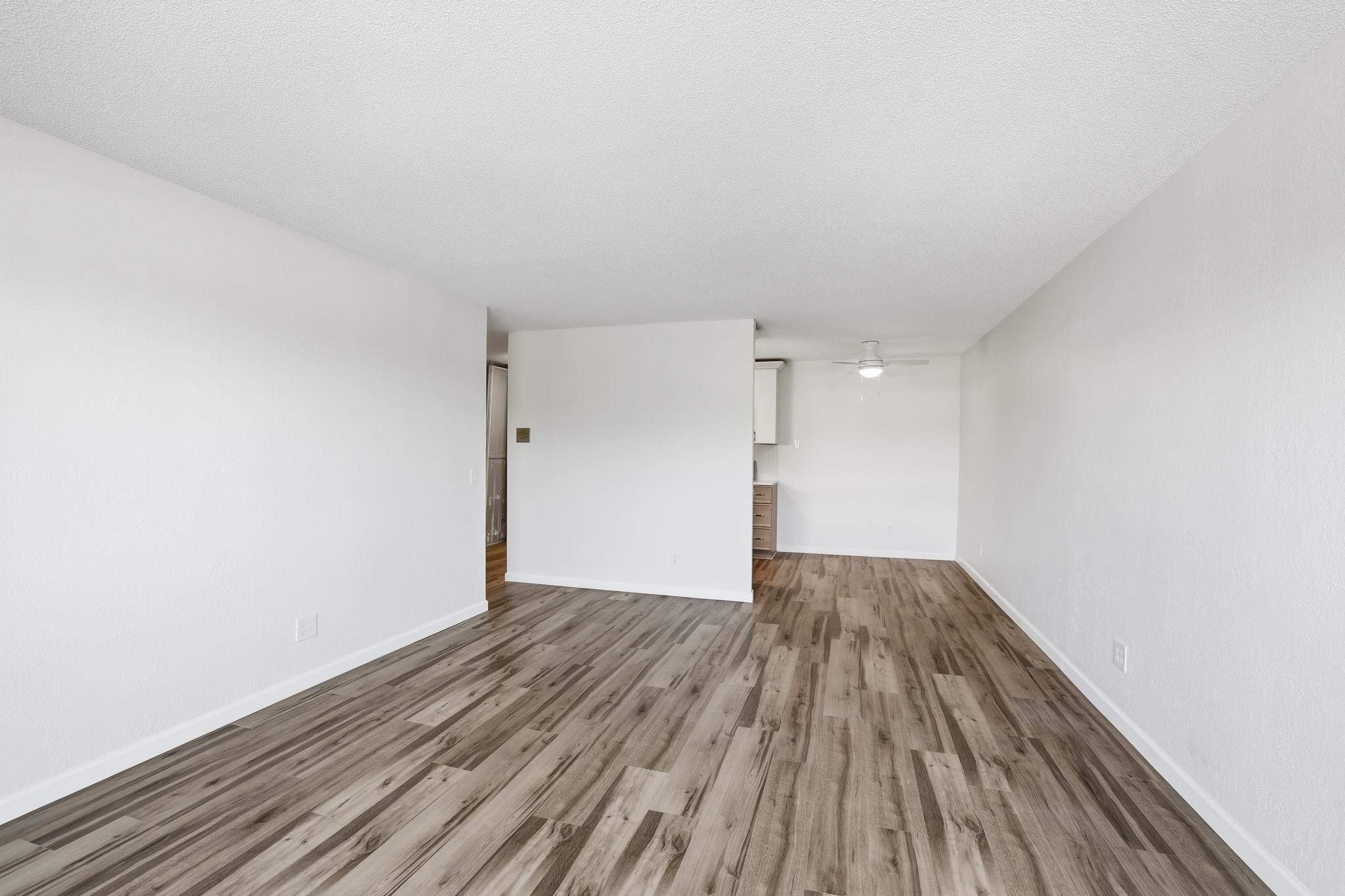 Spacious living room