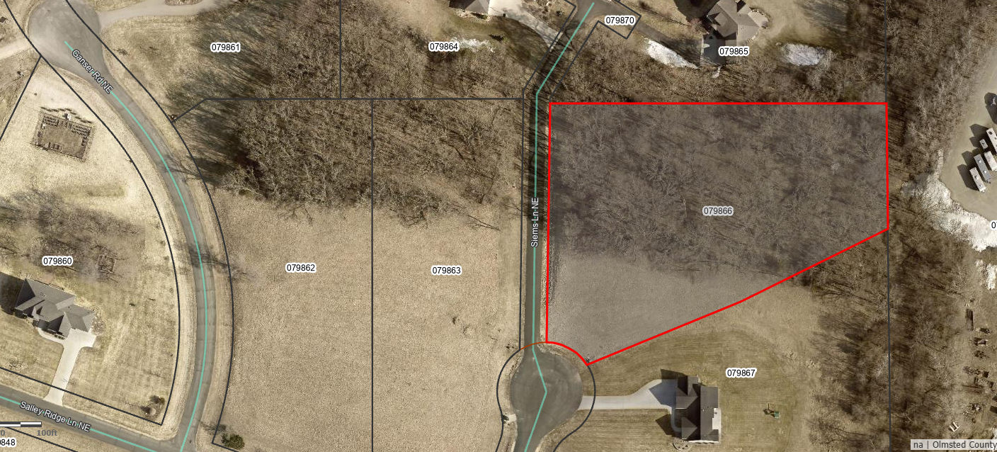 2.36 acre buildable lot Rochester MN 55906