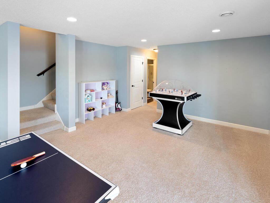 Lower level family/entertainment room