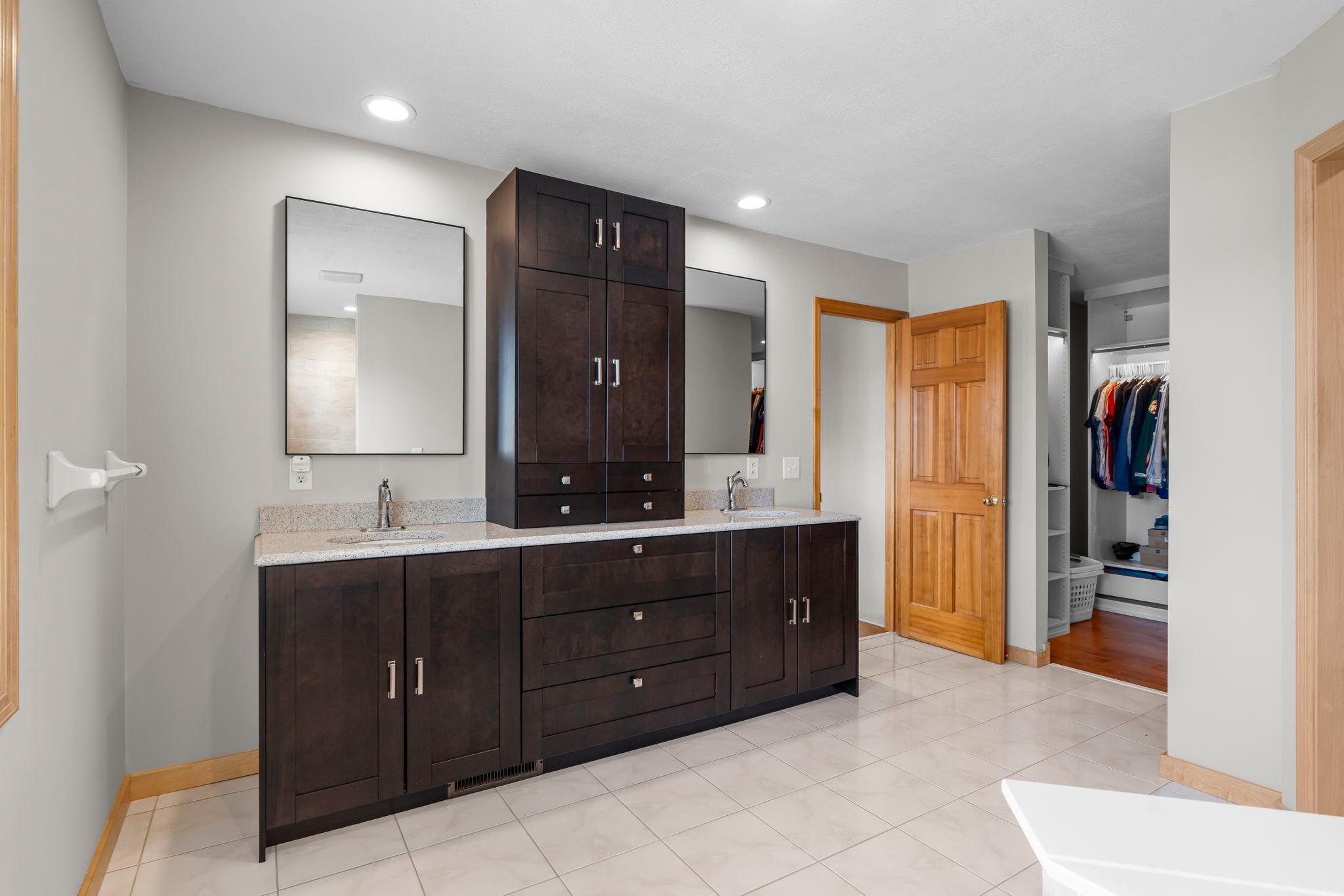 Custom primary bathroom is amazing!