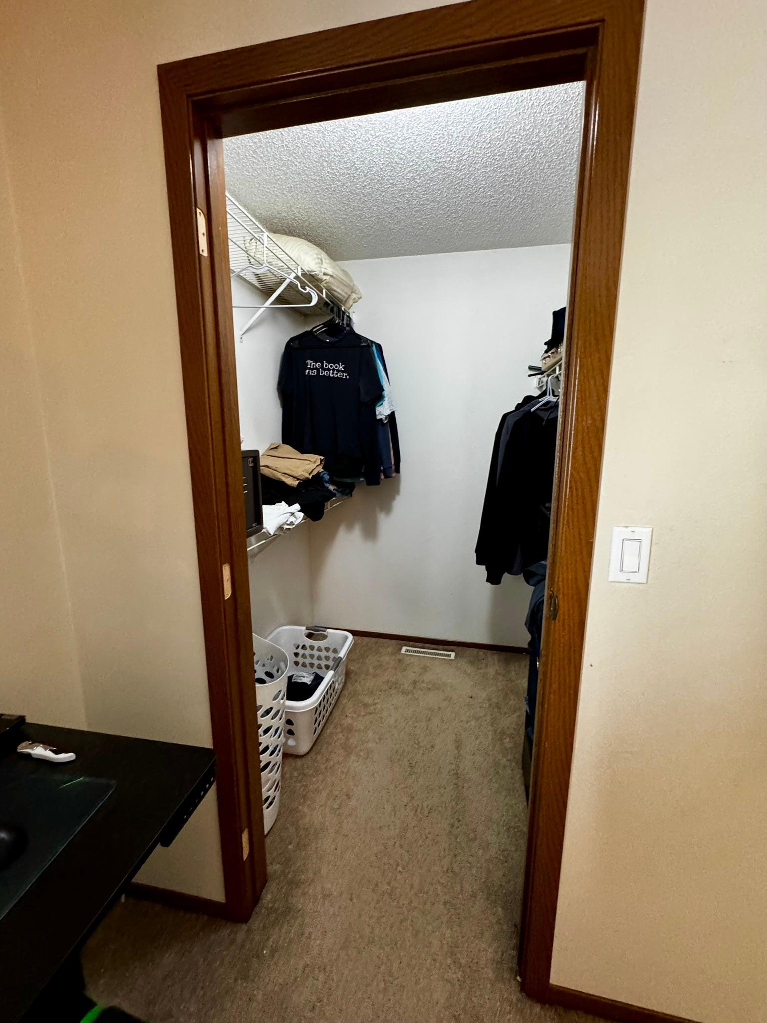 Walk In Closet in Primary Bedroom