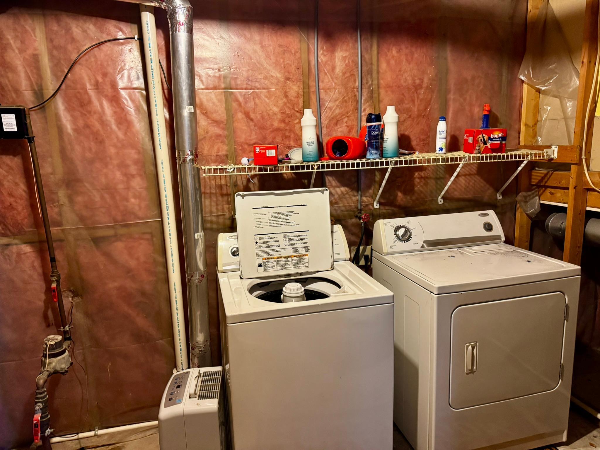 Washer and Dryer Included