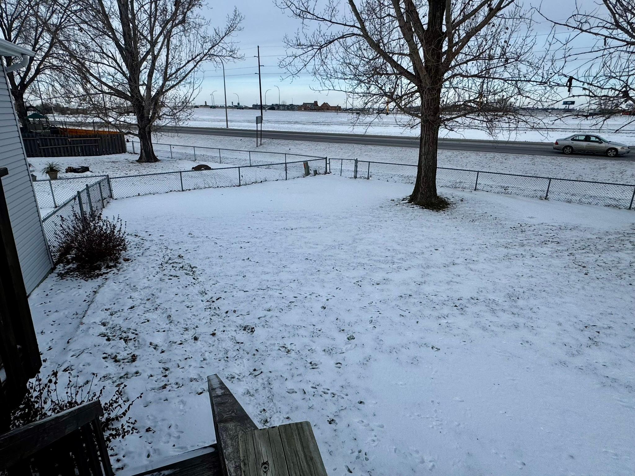 Fully Fenced Backyard