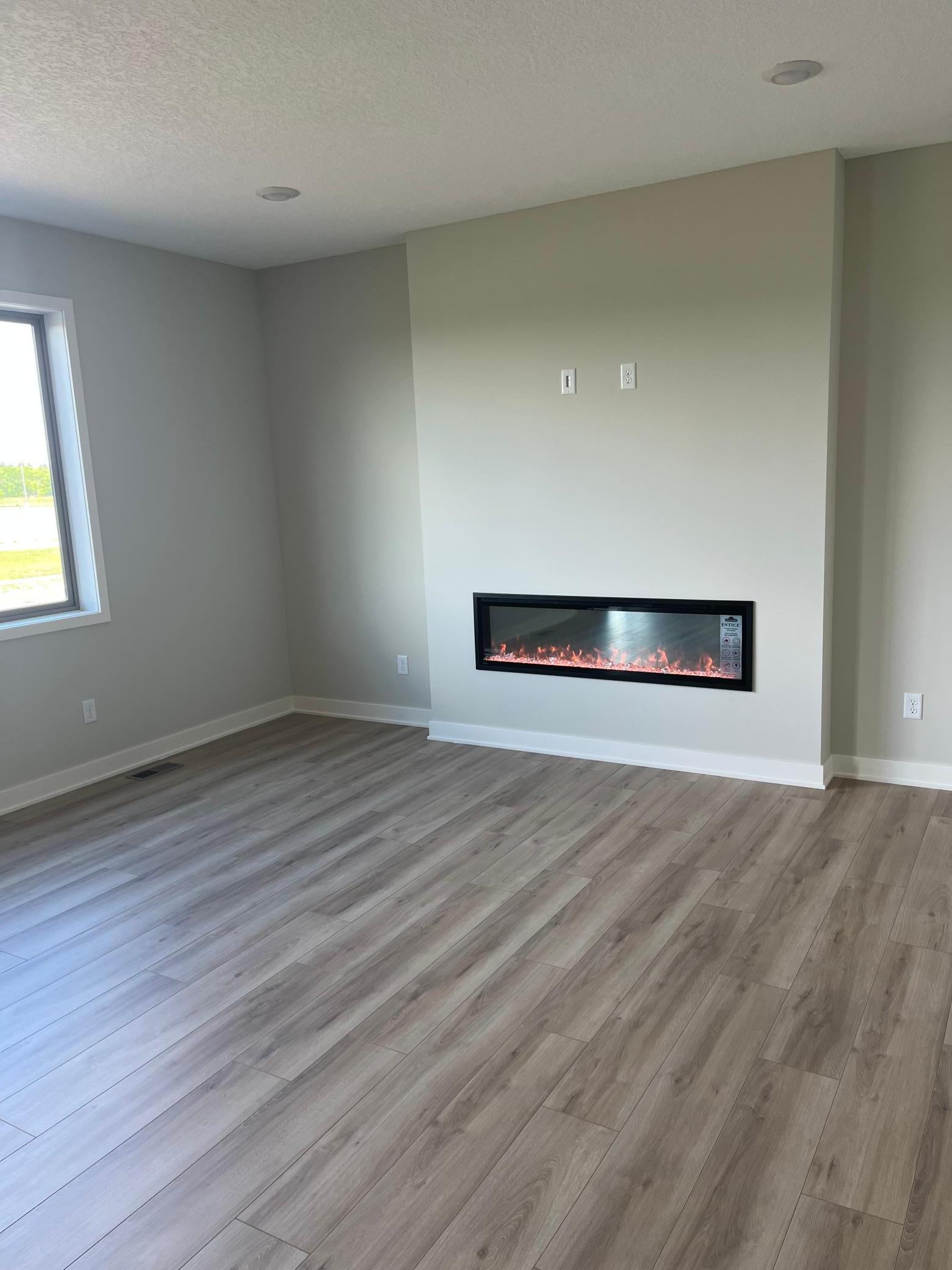 Modern electric fireplace