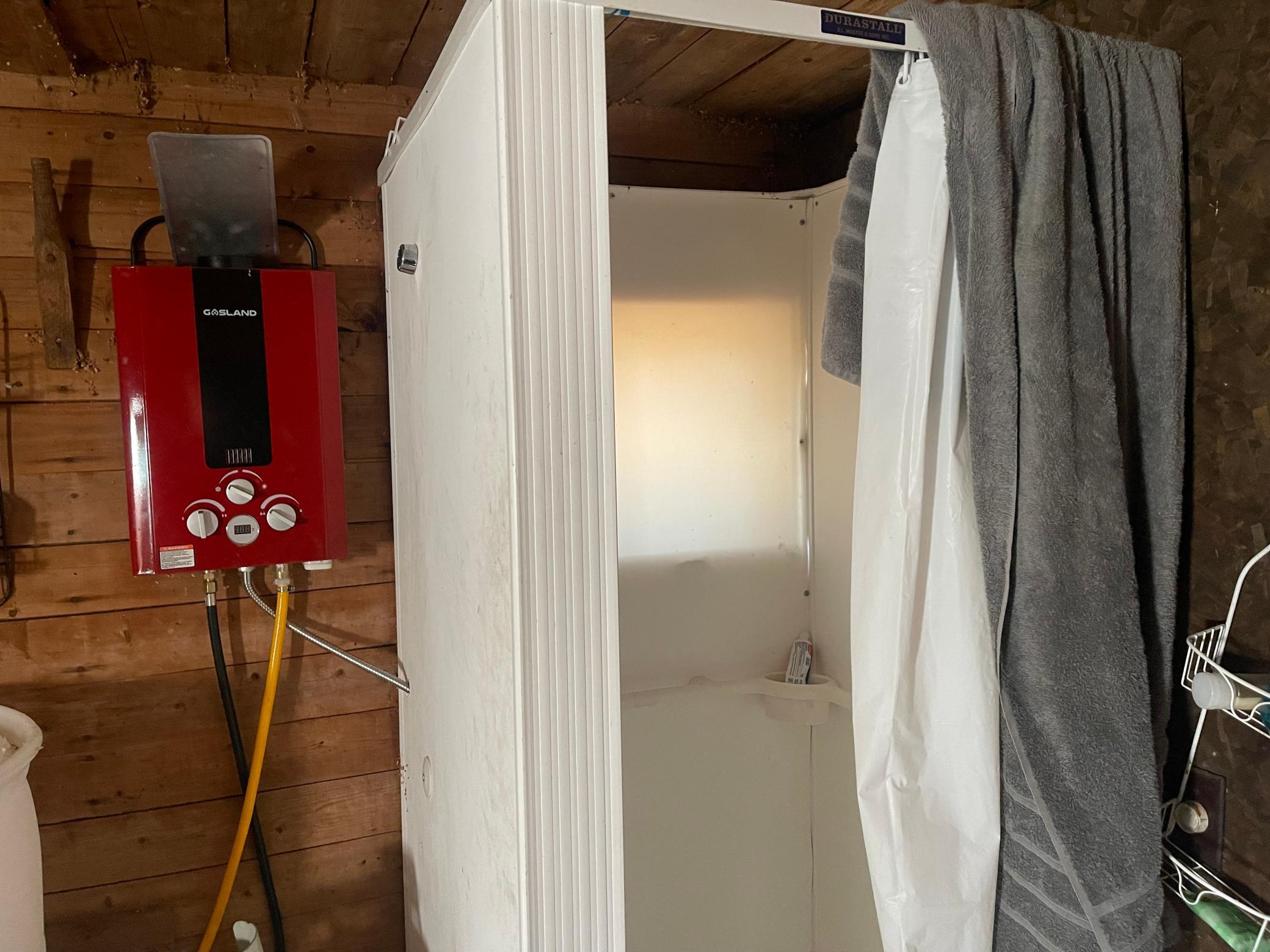 Shower on demand