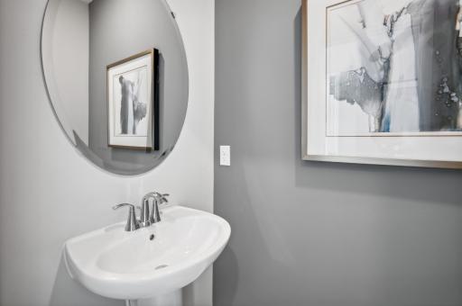 Powder Bath on Main Level *Photo of Actual Home