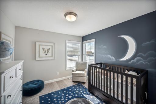 Bright, versatile bedrooms! *Photo of actual home