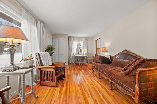 Another view of the large living room. Huge front window, too.