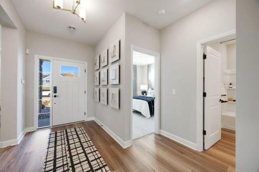 Front Entry Way - Image is of Similar Home Virtually Staged