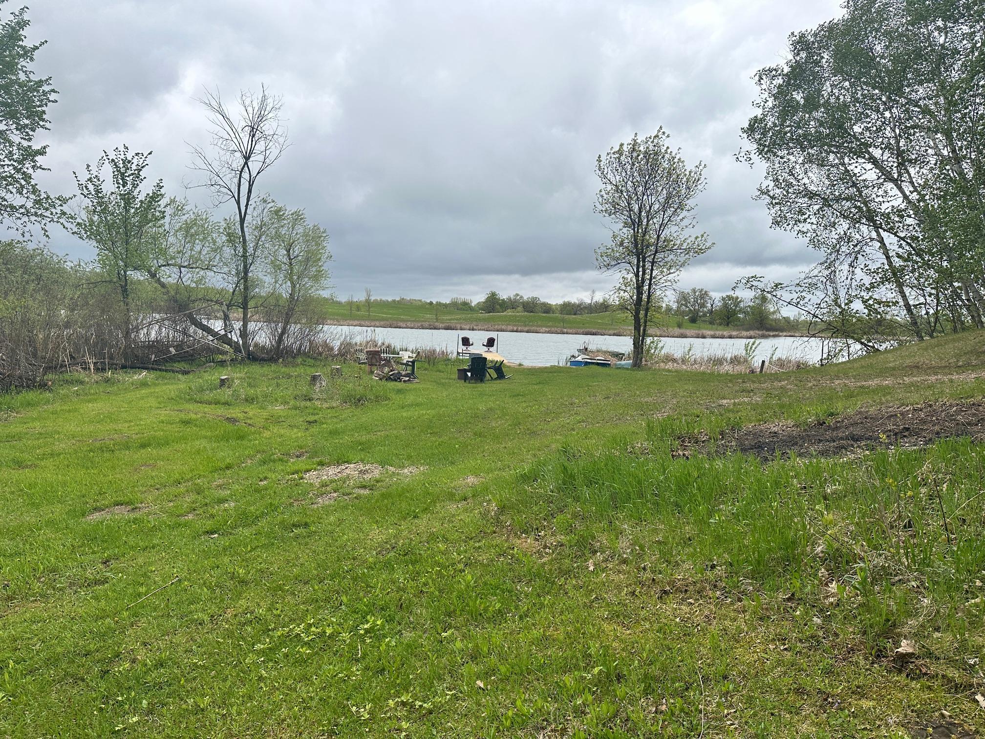 Nice usable green space by the lake