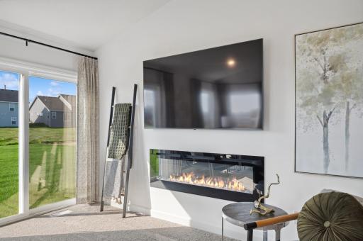 Cozy Electric Fireplace! (Photo of Actual Home)