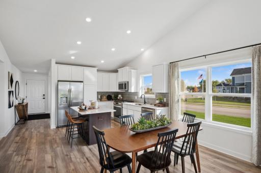 An open concept dream! (Photo of Actual Home!)