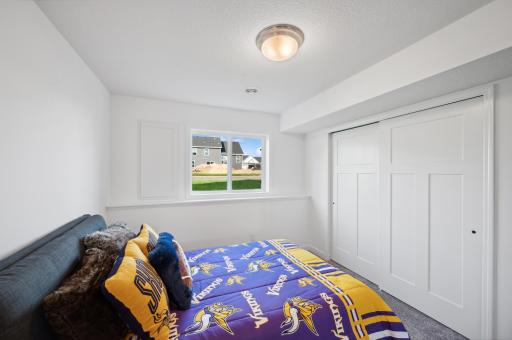Lower Level Bedroom! (Photo of Actual Home!)