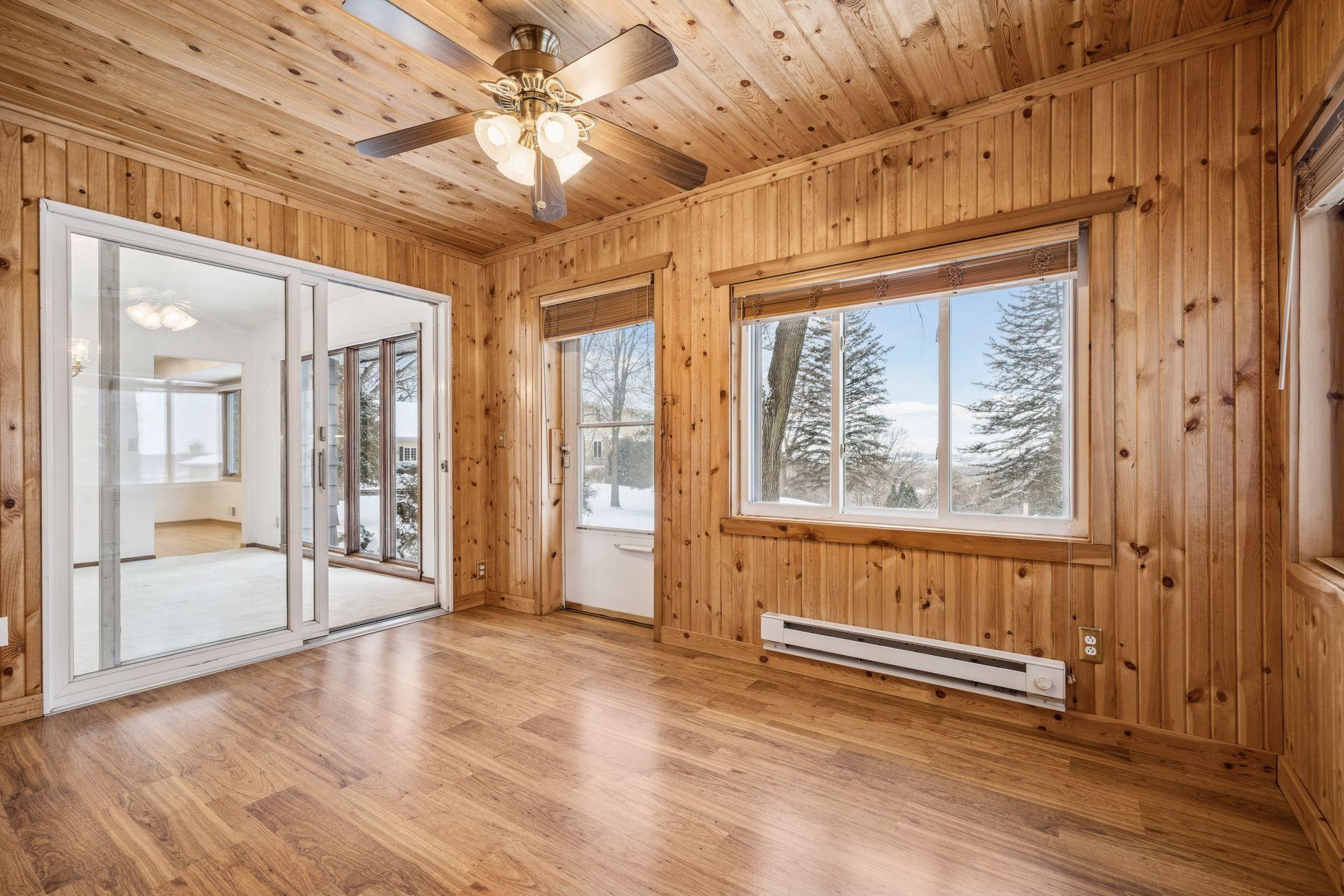 door leading to backyard