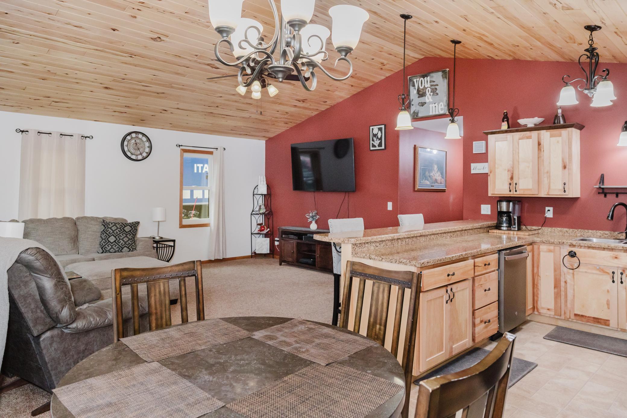 Living Room view from Dining area