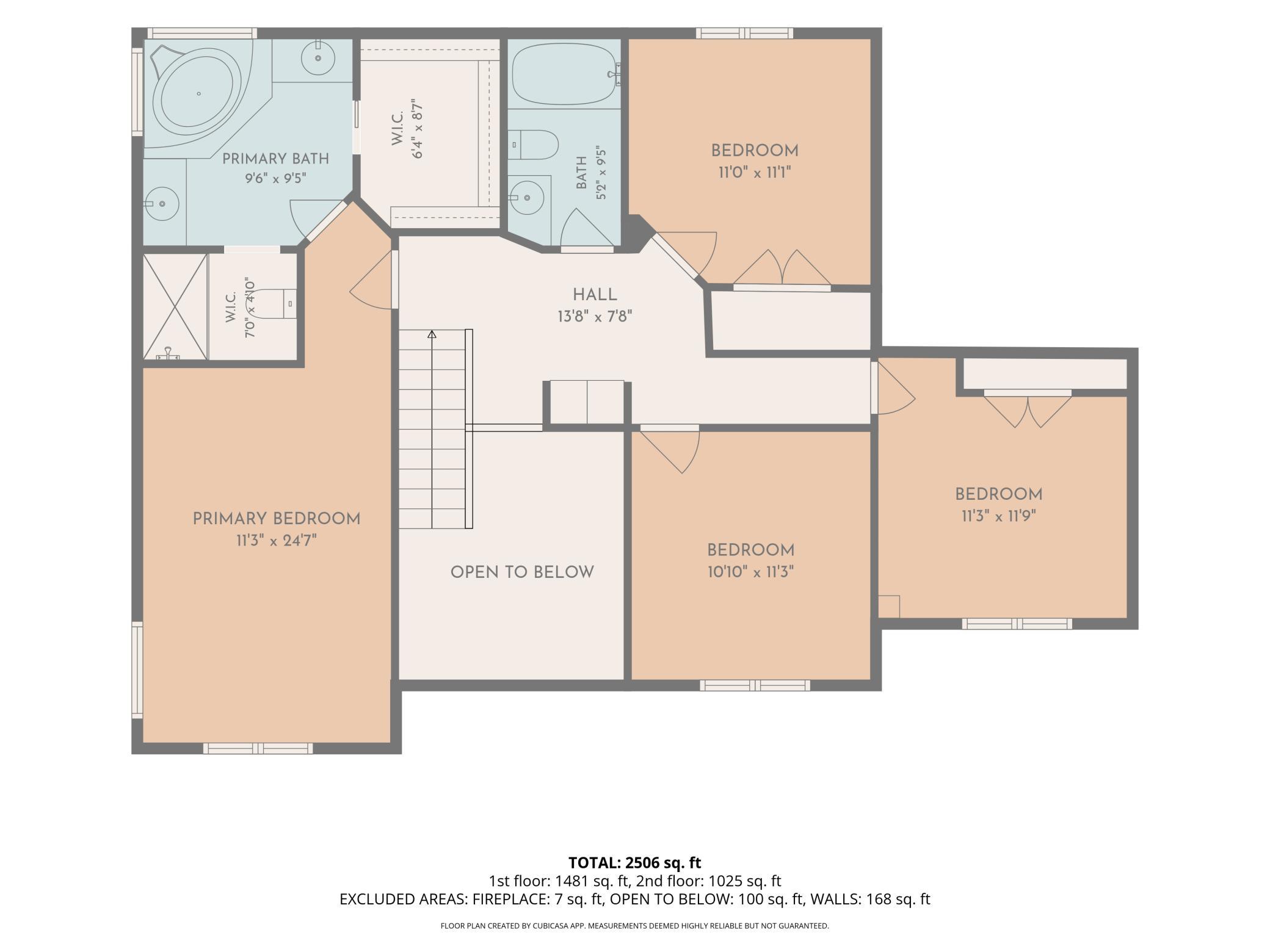 2nd Level Floor Plan