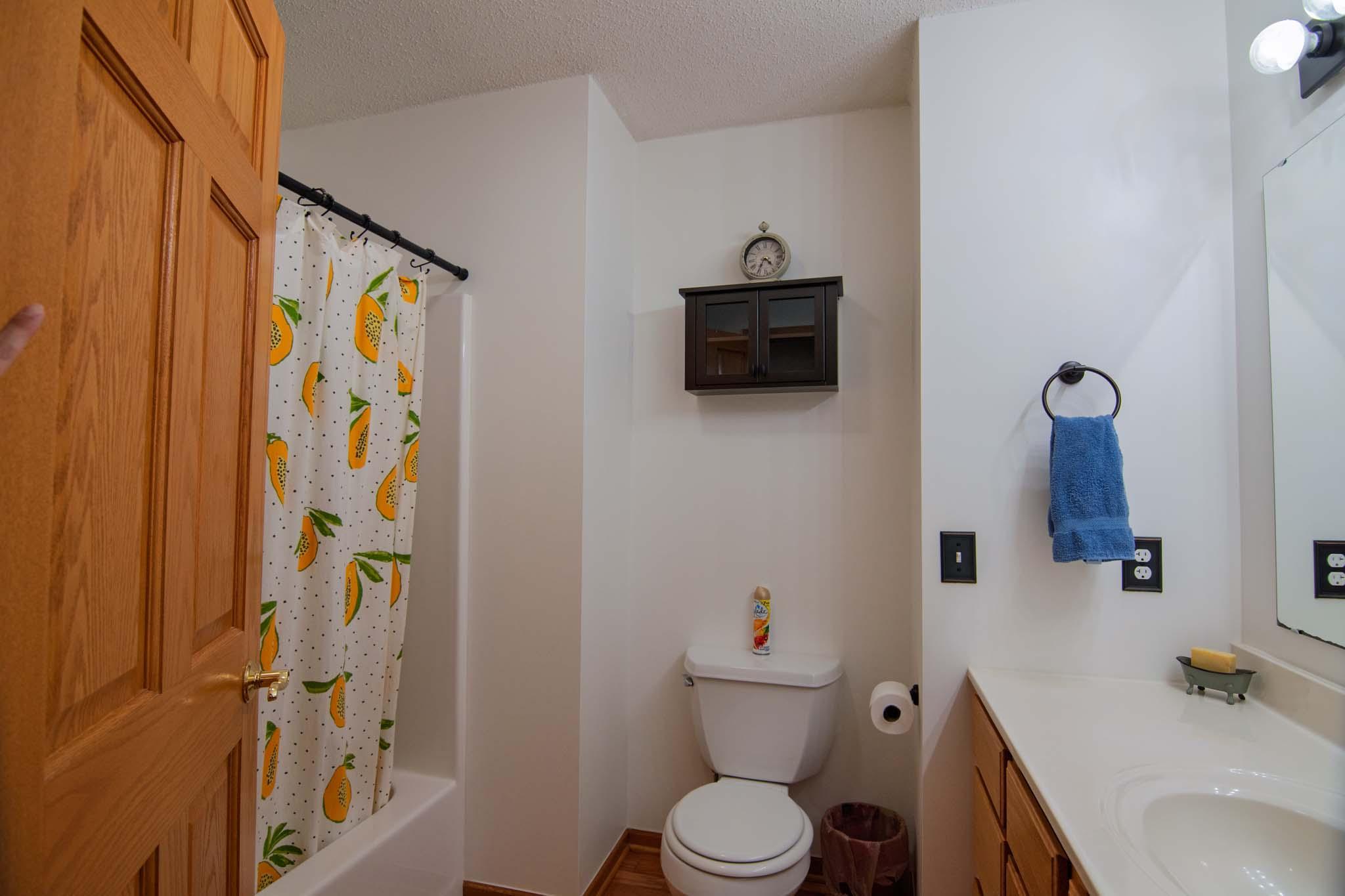 Main floor full bath
