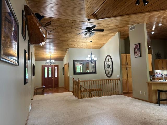 Front entry view from the living room
