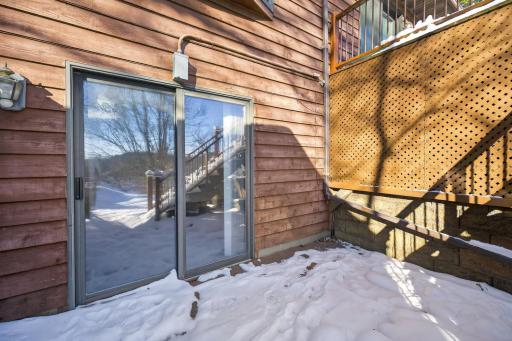 Walkout Patio Area