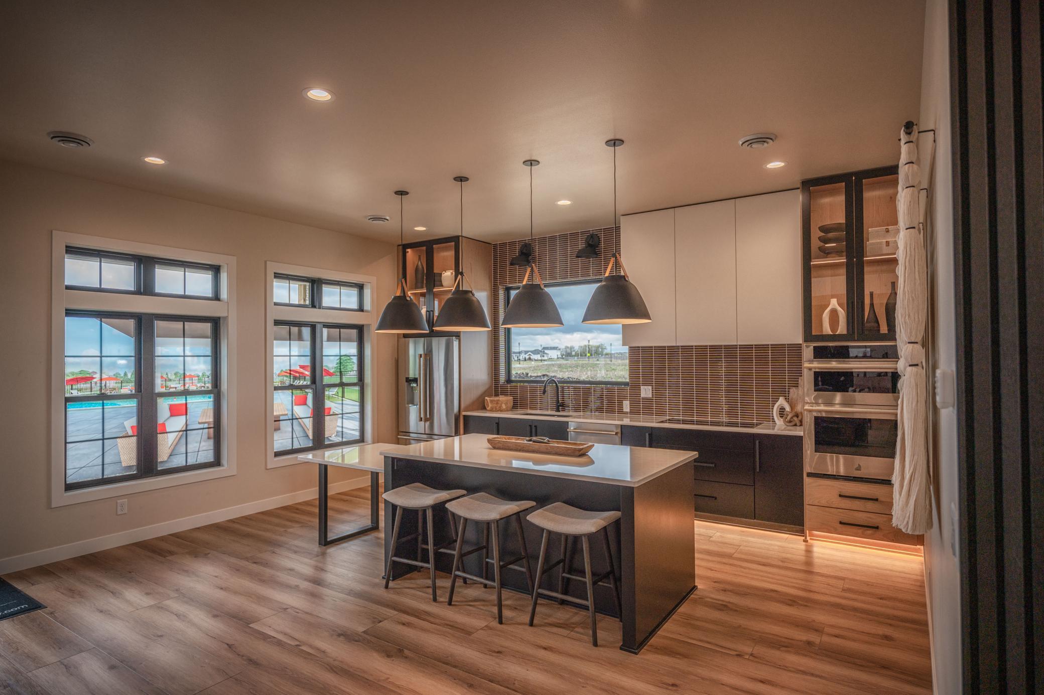 Clubhouse gourmet kitchen