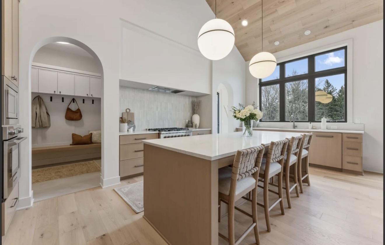 Laurel Kitchen Island Window.