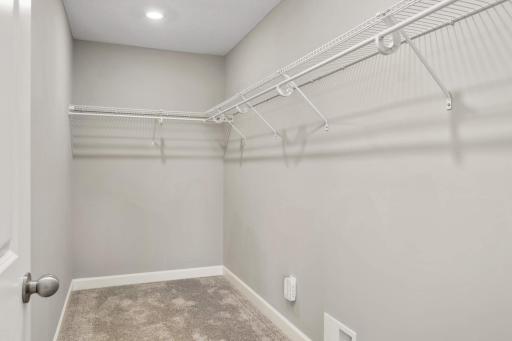 Large walk in closet
