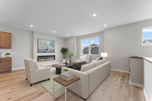 Family Room *Photo of a previously built home of the same floorplan. Finishes/options may vary.