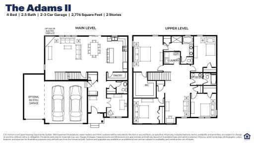 Welcome home to the Adams II floorplan in Brookshire. Optional 3rd stall included with this home.