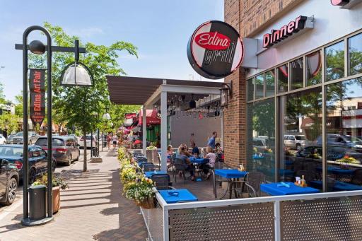 50th & France - Enjoy unique local restaurants & boutique shops.