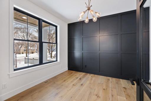 Versatile Main Level Office perfect for telecommuting or managing a home-based business.