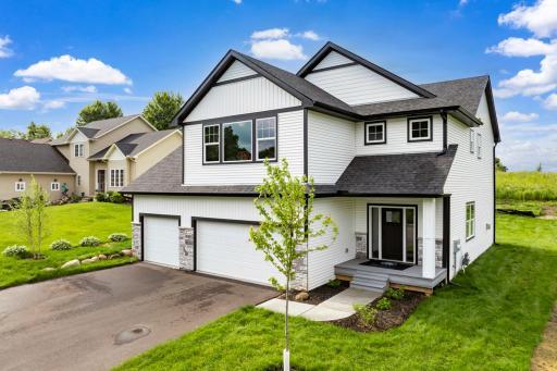 Welcome to our Itasca Two Story Plan with a welcoming front porch