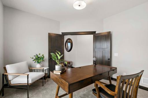 Main floor office perfect for work from home or studies