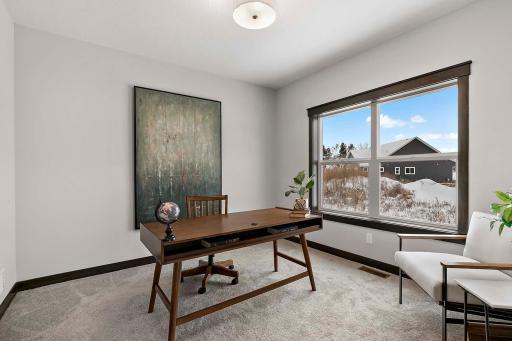 Main floor office perfect for work from home or studies