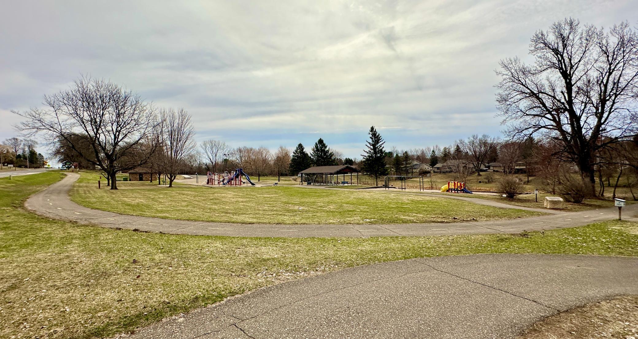 An overview picture of Paper Jack Park looking east.