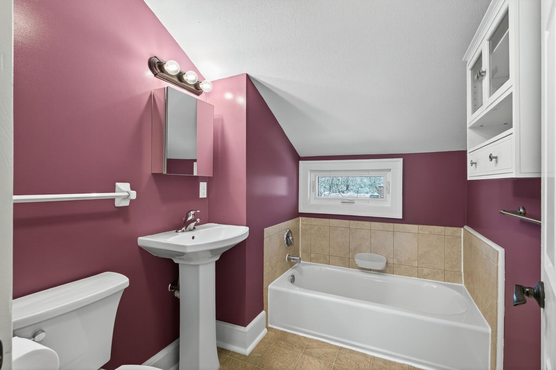 Bathroom Up Connected to Primary