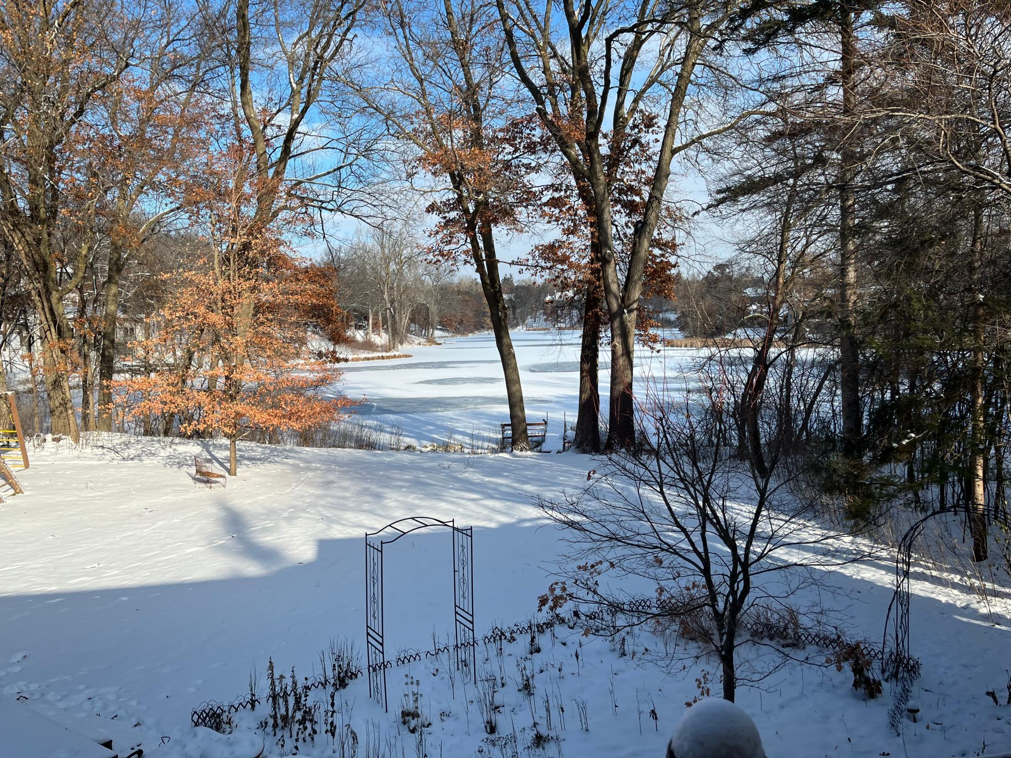 Just steps away from your own private ice rink!